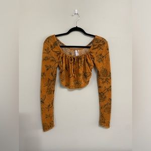 NWT Urban Outfitters Out From Under Jasper Floral Crop Top